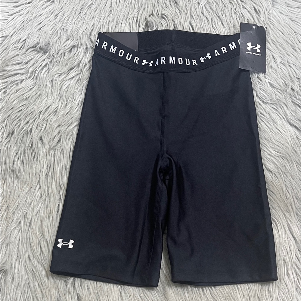Under Armour Black Athletic compression shorts